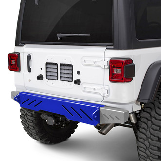 Steinjager® - Cap Style Stubby Southwest Blue Rear HD Bumper