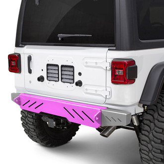 Steinjager® - Cap Style Stubby Hot Pink Rear HD Bumper
