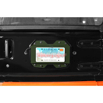 Steinjager® - Locas Green Rear License Plate Relocation Kit