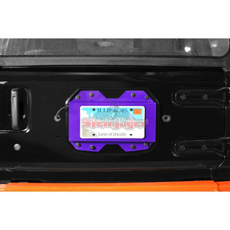 Steinjager® - Sinbad Purple Rear License Plate Relocation Kit