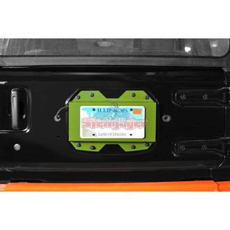 Steinjager® - Gecko Green Rear License Plate Relocation Kit