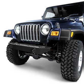 Steinjager® - Cap Style Mid Width Raw Front HD Bumper