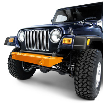 Steinjager® - Cap Style Mid Width Fluorescent Orange Front HD Bumper