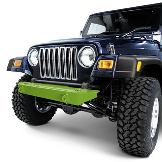Steinjager® - Cap Style Mid Width Gecko Green Front HD Bumper