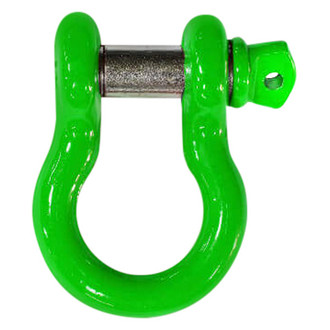Steinjager® - Gladiator Neon Green D-Ring Shackle with Screw in Pin