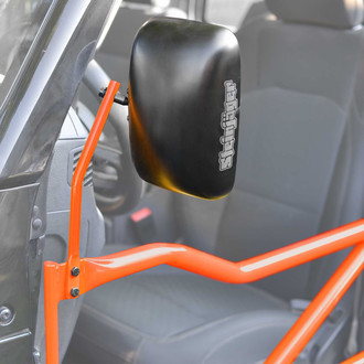Steinjager® - Fluorescent Orange Mirror Kit for Front Tubular doors