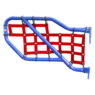 Steinjager® - Red Rear Cargo Design Door Covers