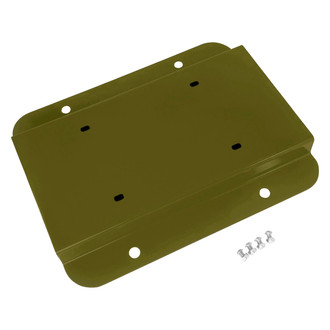 Steinjager® - Locas Green Rear License Plate Relocation Kit