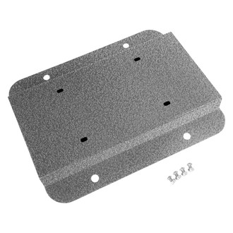 Steinjager® - Gray Hammertone Rear License Plate Relocation Kit