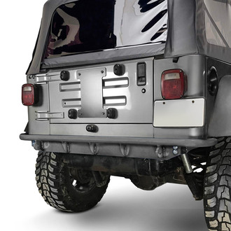 Steinjager® - Mid Width Raw Rear Pre-Runner Bumper