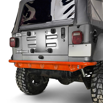 Steinjager® - Mid Width Fluorescent Orange Rear Pre-Runner Bumper