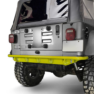 Steinjager® - Mid Width Neon Yellow Rear Pre-Runner Bumper