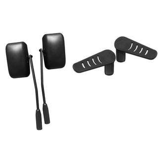 Steinjager® - Premium Black Mirror and Foot Peg Kit