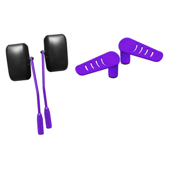 Steinjager® - Premium Sinbad Purple Mirror and Foot Peg Kit