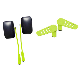 Steinjager® - Premium Gecko Green Mirror and Foot Peg Kit