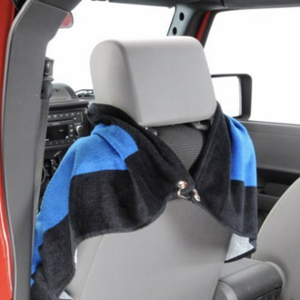 Steinjager® - Black/Red Towel Seat Cover