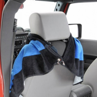Steinjager® - Black/Red Towel Seat Cover