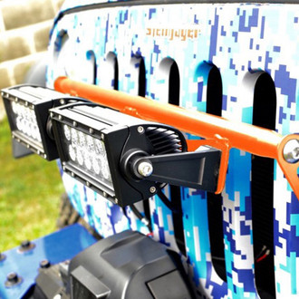 Steinjager® - Fluorescent Orange External Grille Mount for 2 Lights