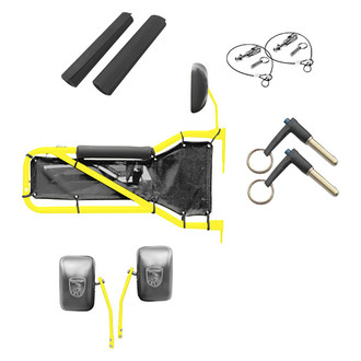 Steinjager® - Lemon Peel Front Tube Door Kit with Black Mesh