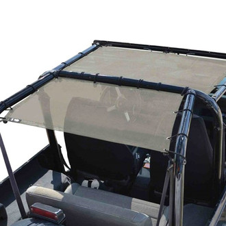 Steinjager® - Teddy™ Front Seats Tan Top Solar Screen