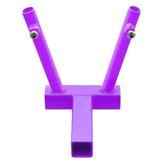 Steinjager® - Sinbad Purple Hitch Mounted Dual Flag Holder Kit