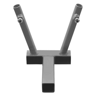 Steinjager® - Bare Hitch Mounted Dual Flag Holder Kit