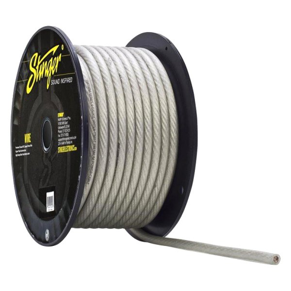 Stinger® - HPM Series 4 AWG Single 100' Clear Stranded GPT Power Wire