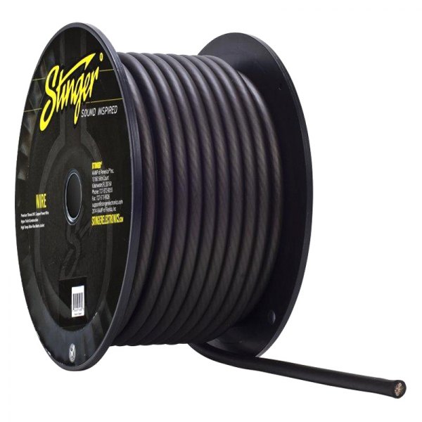 Stinger® - HPM Series 4 AWG Single 100' Gray Stranded GPT Power Wire