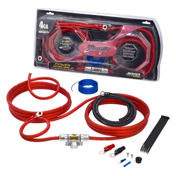 Stinger® - 4000 Series 4 AWG Amplifier Wiring Kit