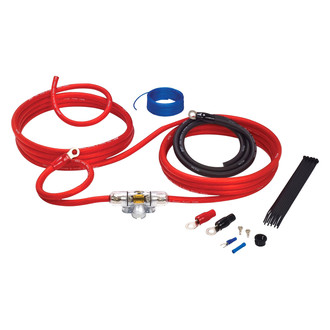 Stinger® - 4000 Series 4 AWG Amplifier Wiring Kit with Interconnect Cable