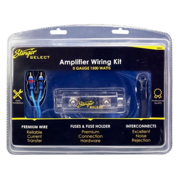 Stinger® - 1/0 AWG Amplifier Wiring Kit