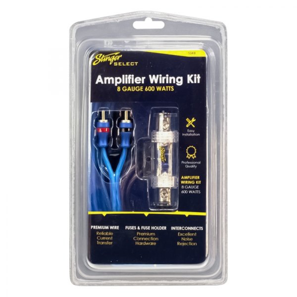 Stinger® - 8 AWG Amplifier Wiring Kit