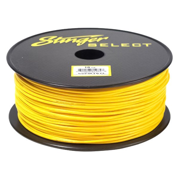 Stinger® - Select Series 18 AWG Single 500' Yellow Stranded GPT Primary Wire