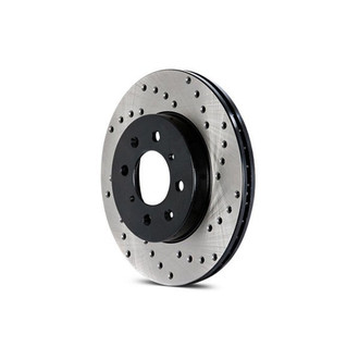 StopTech® - Sport Drilled 1-Piece Front Driver Side Brake Rotor