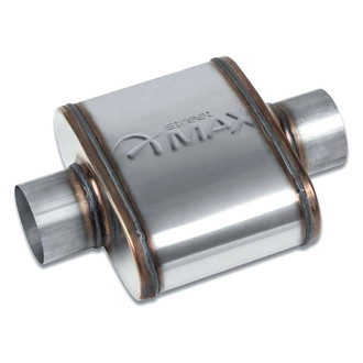 Street Max® - 409 SS Oval Shortie Exhaust Muffler