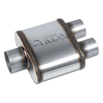 Street Max® - 409 SS Oval Shortie Exhaust Muffler