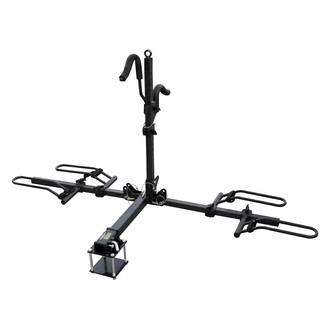 Stromberg Carlson® - Platform Folding Hitch Mount Bike Rack (2 Bikes Fits 2" Receivers. With bumper hitch adapter)