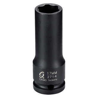 Sunex® - 17 mm Extra Thin Wall Wheel Lug Socket