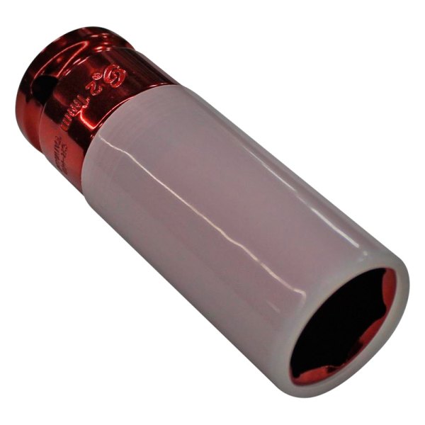 Sunex® - 21 mm Red Metric Extra Thin Wall Wheel Protector Impact Socket