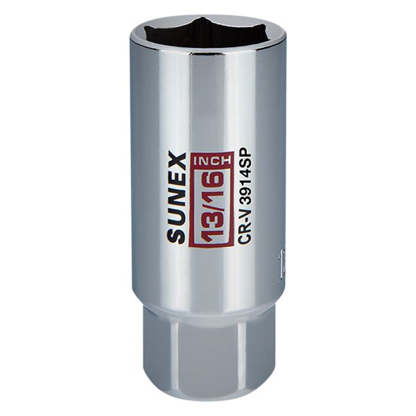 Sunex® - 3/8" Drive 13/16" 6-Point Standard Spark Plug Socket