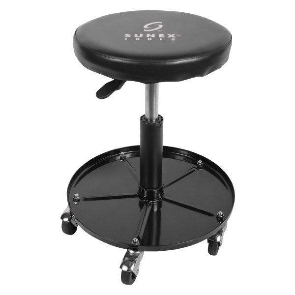 Sunex® - 300 lb Round Creeper Seat with 1" Deep Tool Tray-Gertie