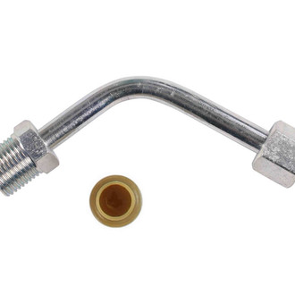 Sunsong® - Power Steering 45 Degree Bend Return Line End Fitting