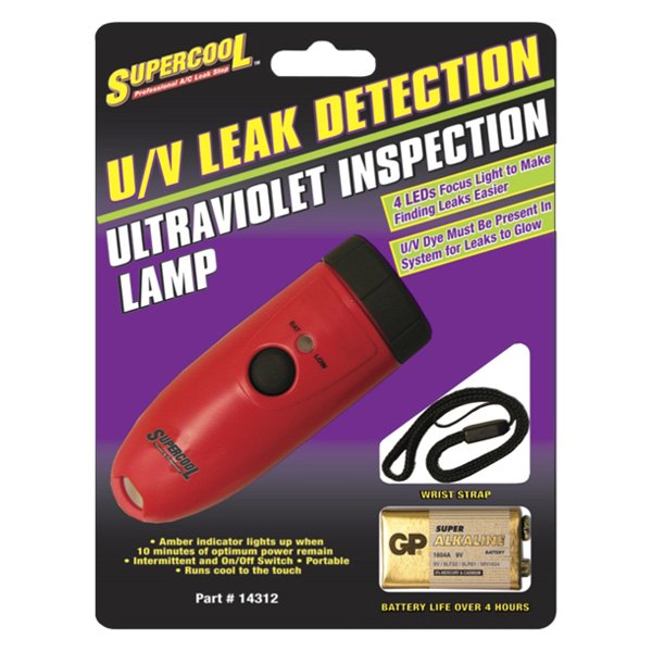 Supercool® - 4 LEDs UV Leak Detection Lamp