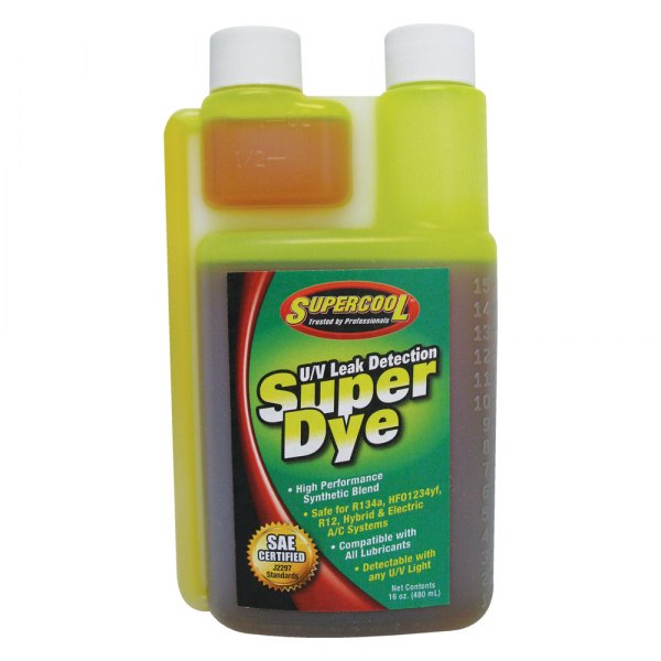Supercool® - 16 oz. Yellow SAE Certified UV Super Dye