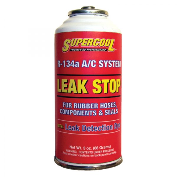 Supercool® - R-134a A/C Seal Leak Stop Charge with Red Leak Detection Dye