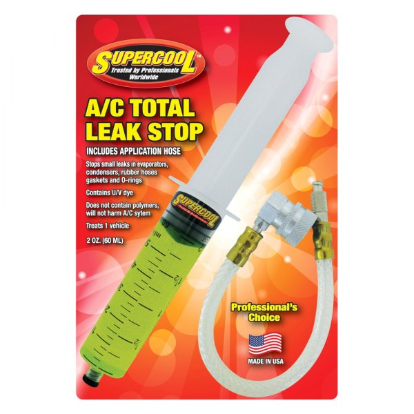 Supercool® - A/C Total Leak Stop Syringe with Installation Hose