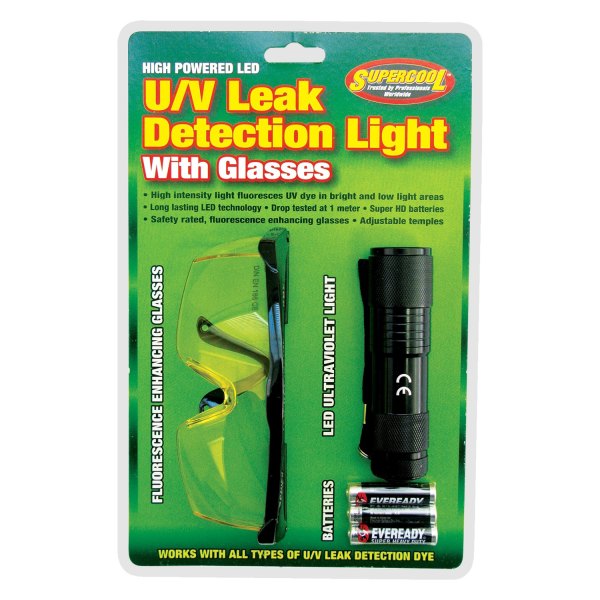 Supercool® - High Powered LED UV Light with Dye Enhancing Glasses