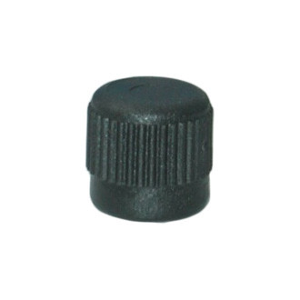 Supercool® 618B-10 - 1/4" Black R-12 A/C Fitting Service Port Caps