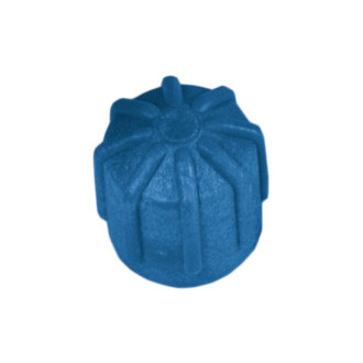 Supercool® - 13 mm Blue Aeroquip Low Side A/C Fitting Service Port Caps