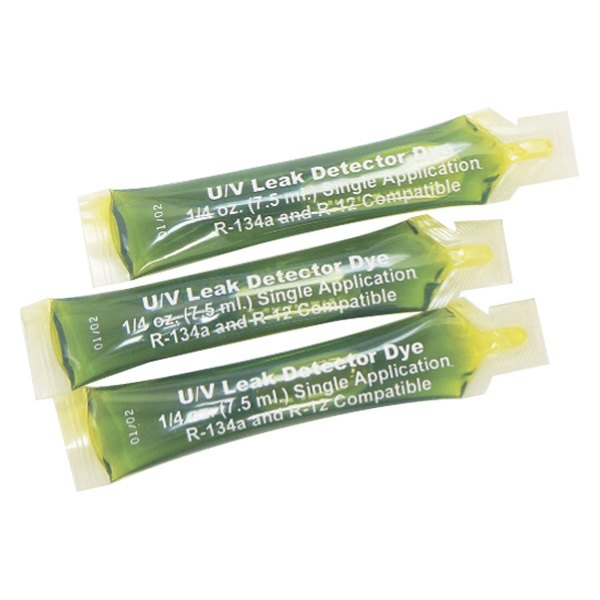 Supercool® - Green Single Application A/C UV Dye, 0.25 oz. x 12 Tubes